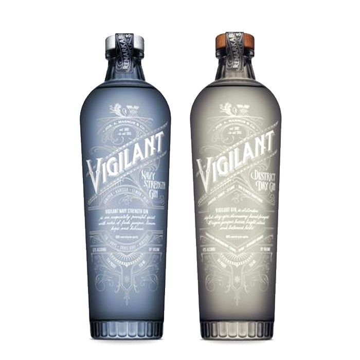 VIGLANT, NAVY STRENGTH GIN Bottle